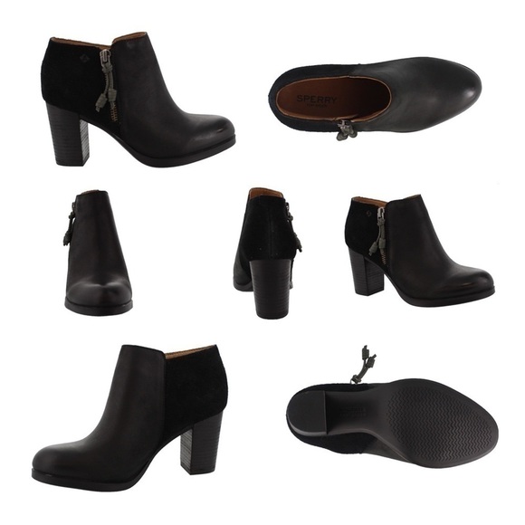 SPERRY TOP-SIDER Womens Dasher Lille Leather Ankle Booties - Picture 17 of 17